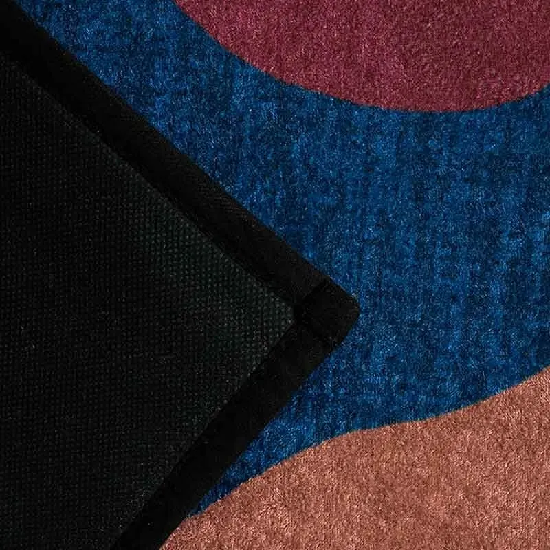 Asana Blue Polyester Yoga Mat